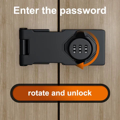 Combination Cabinet Lock with Three Digit Code and Resettable Dials All Vera Mart