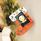 Stocking Shaped Wood Photo Ornament with Hanging Loop, Unfinished Kit or Painted All Vera Mart