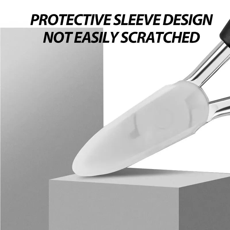 Stainless Steel Nail Clippers with Carbon Steel Blade and Built in File for Thick Nails