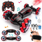Gesture Controlled Stunt Car with Hand Gesture Watch and 2.4G Remote, Four Wheel Drive All Vera Mart