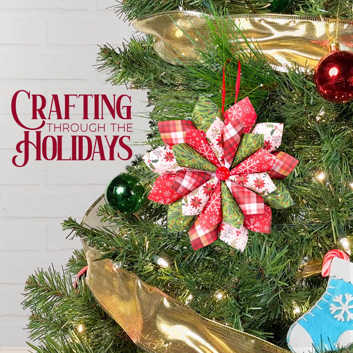 25-Day Craft Advent Calendar with Diamond Art and Paint by Number, Holiday Ornaments All Vera Mart
