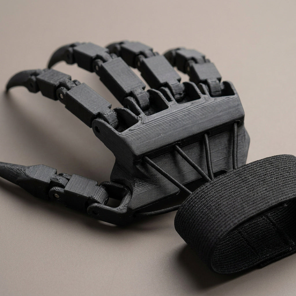 Articulated Finger Extensions Pair with Clawed Digits for Halloween Costumes