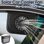 Solar Powered Car Window Ventilation Fan with Automatic Air Circulation All Vera Mart