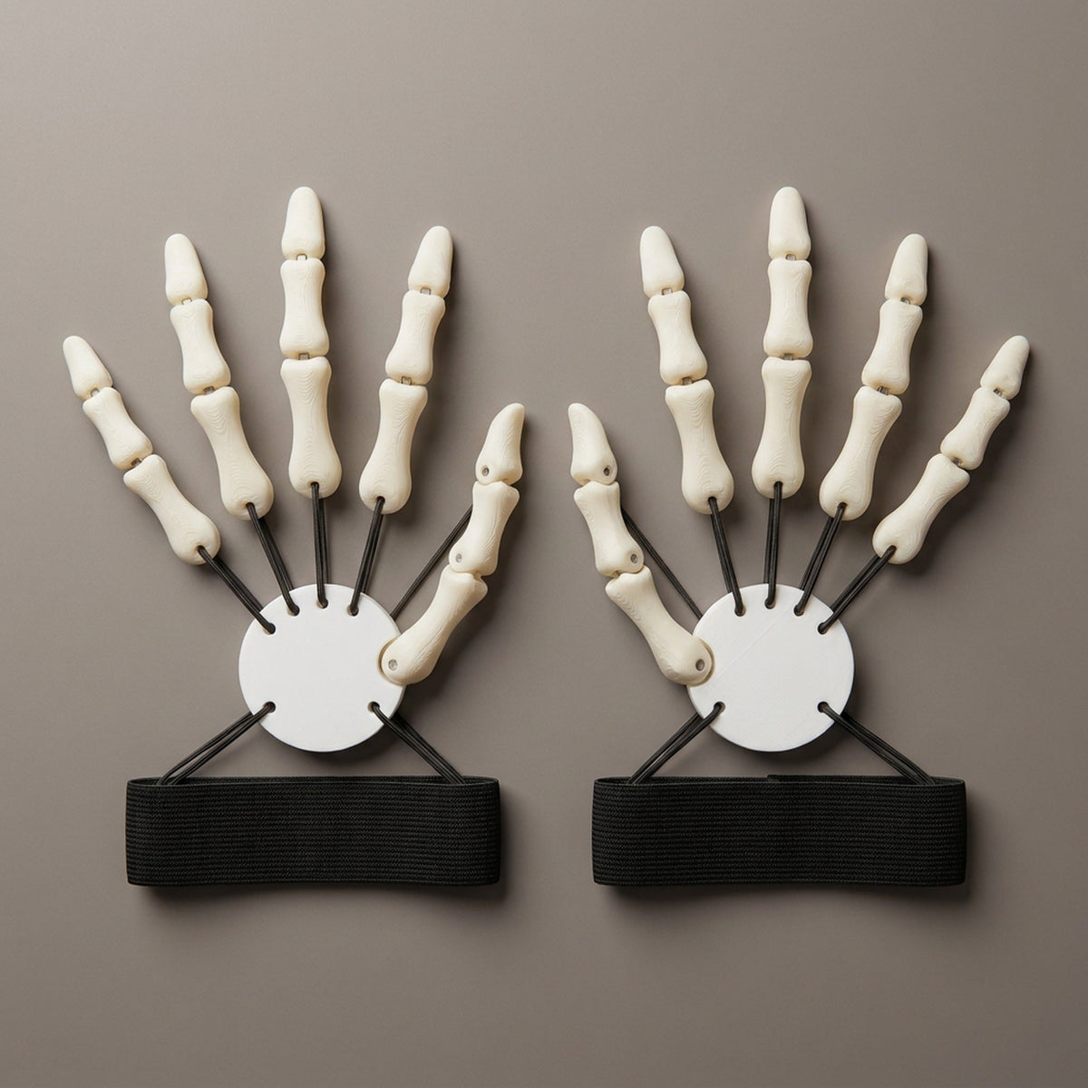 Articulated Finger Extensions Pair with Clawed Digits for Halloween Costumes