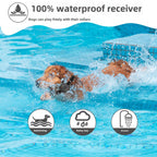 Wireless Pet Containment System with Waterproof Rechargeable Training Collars for Multiple Dogs