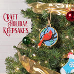 25-Day Craft Advent Calendar with Diamond Art and Paint by Number, Holiday Ornaments All Vera Mart
