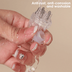 Scalp Oil Applicator with Stainless Steel Roller Ball and Massage Head All Vera Mart