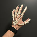 Articulated Finger Extensions Pair with Clawed Digits for Halloween Costumes