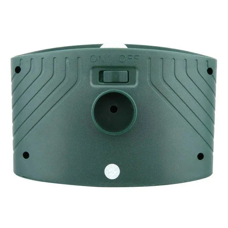 Solar Ultrasonic Deer Repeller with Motion Sensor and Dual Speakers, Weather Resistant All Vera Mart