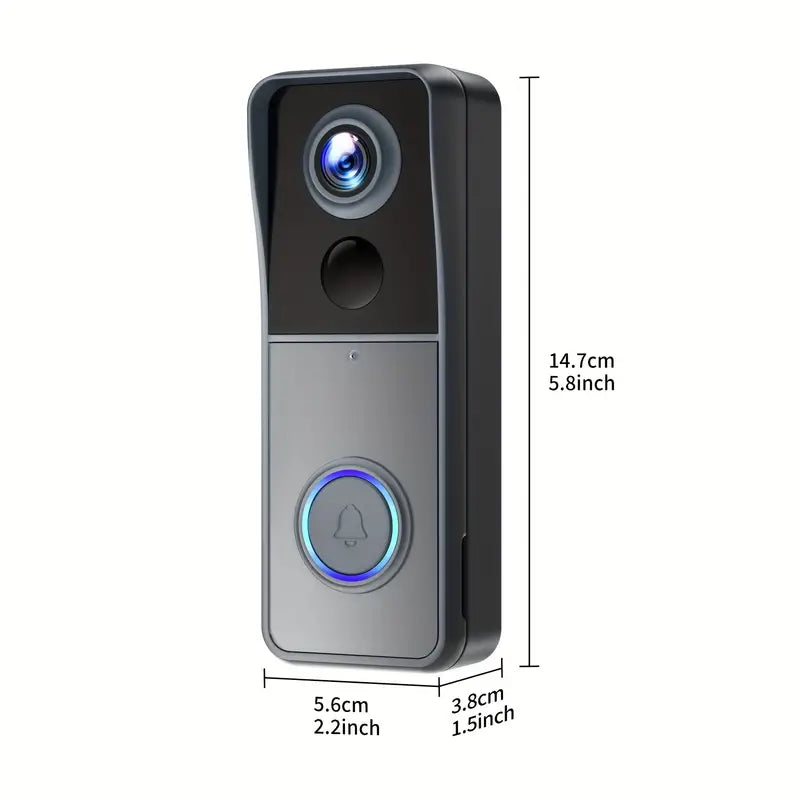 Smart Video Doorbell with 1080P HD Camera and Motion Detection, Night Vision All Vera Mart