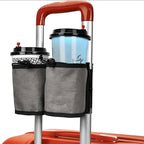 Luggage Drink Holder with Adjustable Cup Opening and Stretchable Band All Vera Mart
