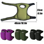 Gardening Knee Pads with EVA Foam Padding and Hook Loop Closure All Vera Mart