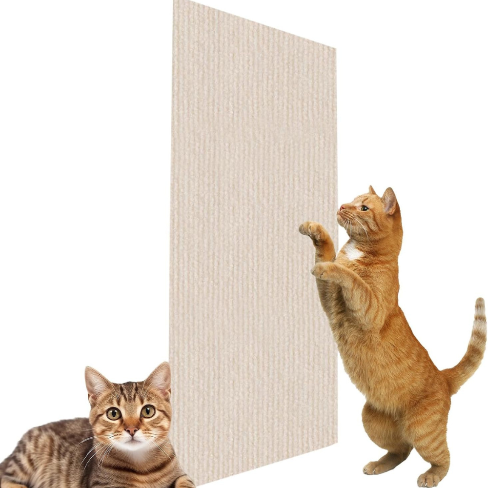Cat Scratch Protector Mat with Self Adhesive Backing and Nonwoven Fabric All Vera Mart