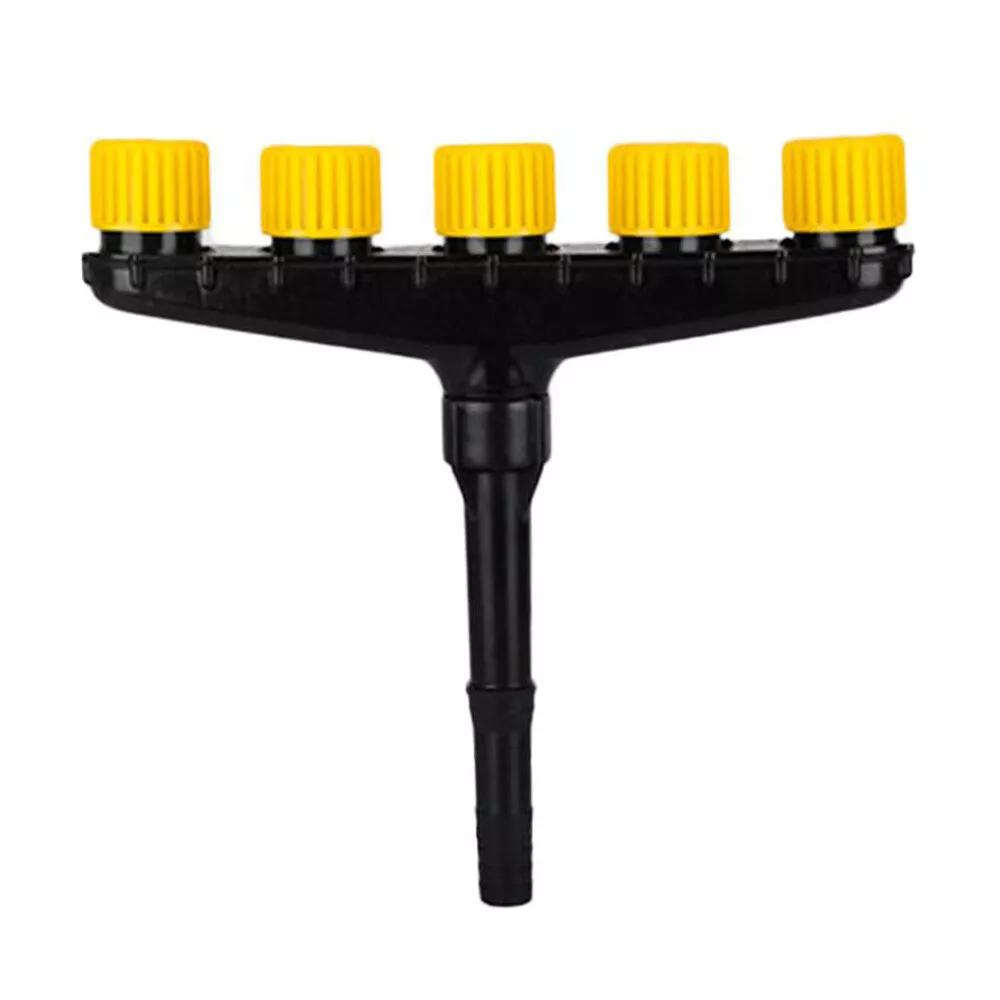 Garden Spray Nozzle with Multiple Patterns and Trigger Lock, Quick Connect Fitting All Vera Mart