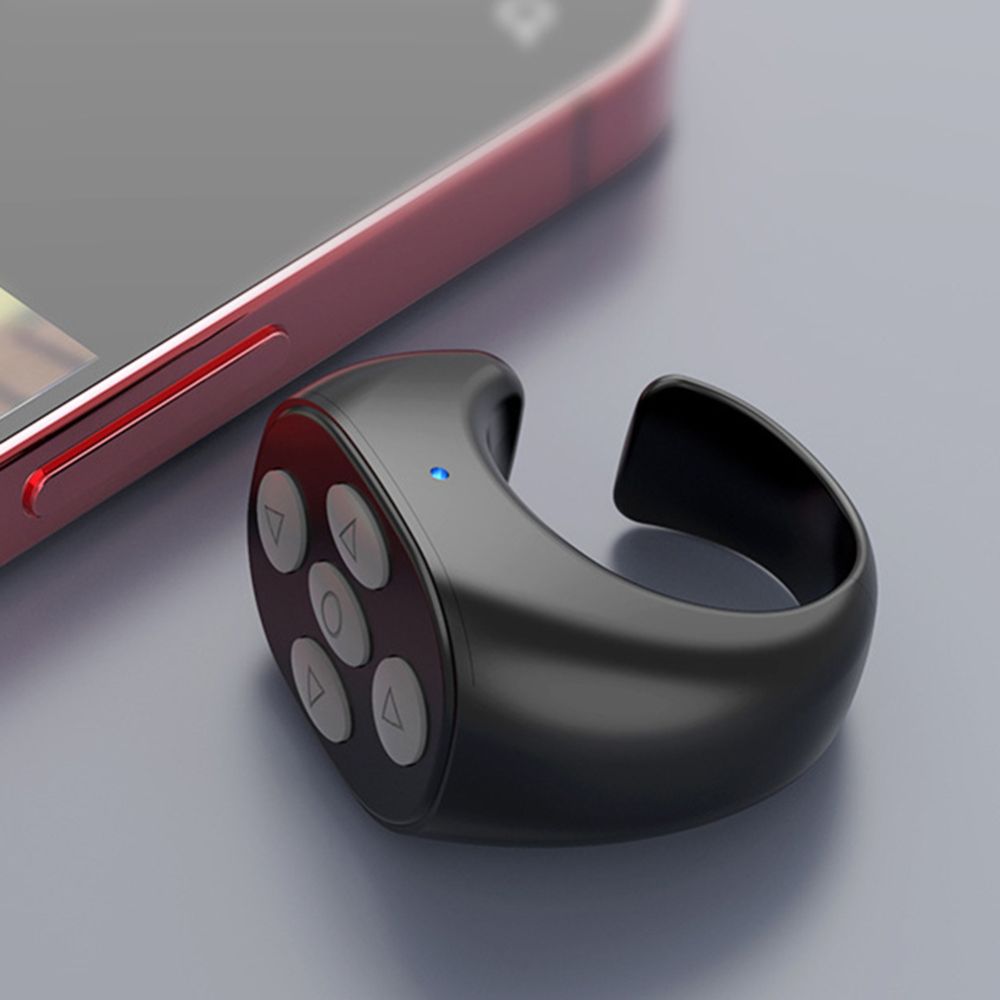 Wireless Page Turner with Adjustable Click Speed and Finger Ring Attachment All Vera Mart