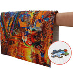 Advent Puzzle Calendar with 24 Daily Boxes and Reference Poster, 1008 Pieces All Vera Mart