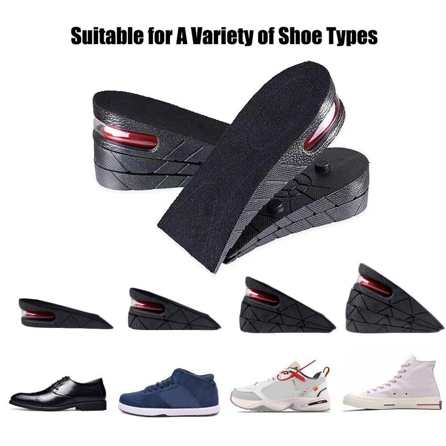 Adjustable Shoe Lifts with Shock Absorbing Base and Air Circulation, 1.2-3.5 Inches All Vera Mart