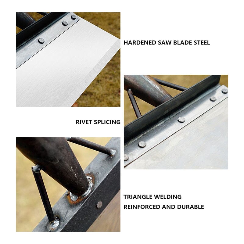 Adjustable Shovel with Scraper and Squeegee Head for Weeds, Moss, and Surfaces All Vera Mart