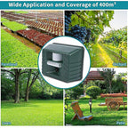 Ultrasonic Bird Repeller with Solar Power and LED Flash Lights, 170-Degree Coverage All Vera Mart
