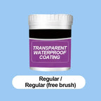 Waterproof Sealant with Transparent Finish and Flexible Crack Sealing, 300g Cartridge All Vera Mart