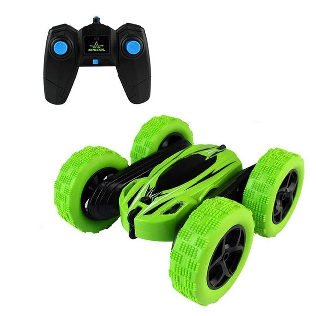 Remote Control Stunt Car with 360 Degree Flip and LED Headlights All Vera Mart