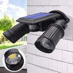 Motion Sensor Solar LED Light with 360 Degree Rotation and 600 Lumens, IP65 Waterproof All Vera Mart