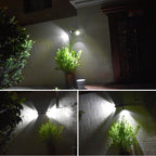 Motion Sensor Solar LED Light with 360 Degree Rotation and 600 Lumens, IP65 Waterproof All Vera Mart