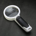 Handheld Magnifying Glass with 20x Magnification and Built-In LED Light All Vera Mart