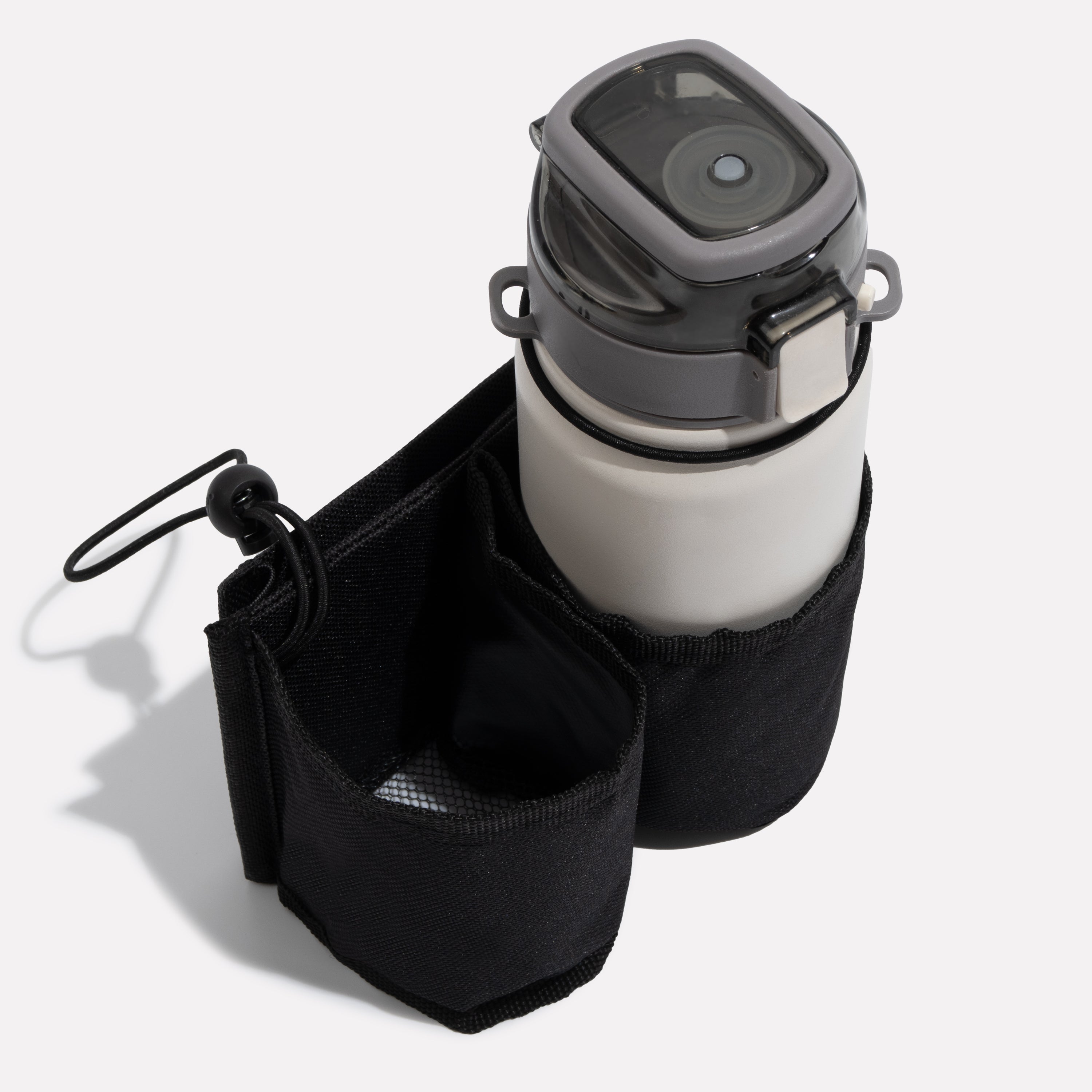Luggage Drink Holder with Adjustable Cup Opening and Stretchable Band All Vera Mart
