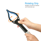 Reaching Tool with 90-Degree Rotating Jaw and 32-Inch Extended Reach, 11lb Capacity All Vera Mart