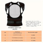 Magnetic Back Brace with 108 Magnets and ABS Support Plates, Infrared Heat All Vera Mart
