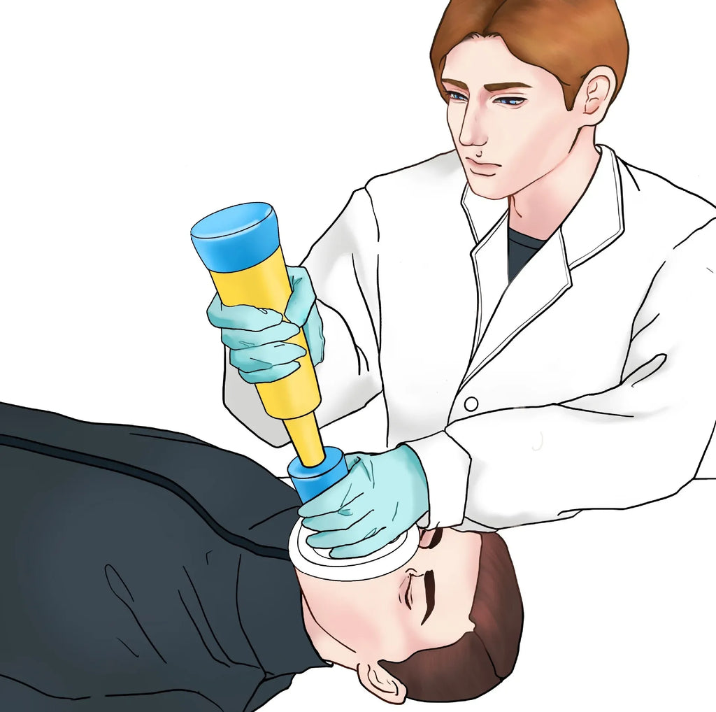Airway Obstruction Removal Tool with Spring-Loaded Plunger and Vented Valve All Vera Mart
