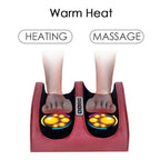 Foot Massager with Twelve Rotating Balls and Heating Function, Five Massage Patterns All Vera Mart