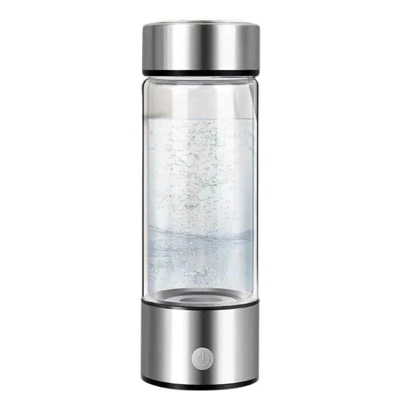 Molecular Hydrogen Water Bottle with Electrolysis Infusion and Rechargeable Battery All Vera Mart