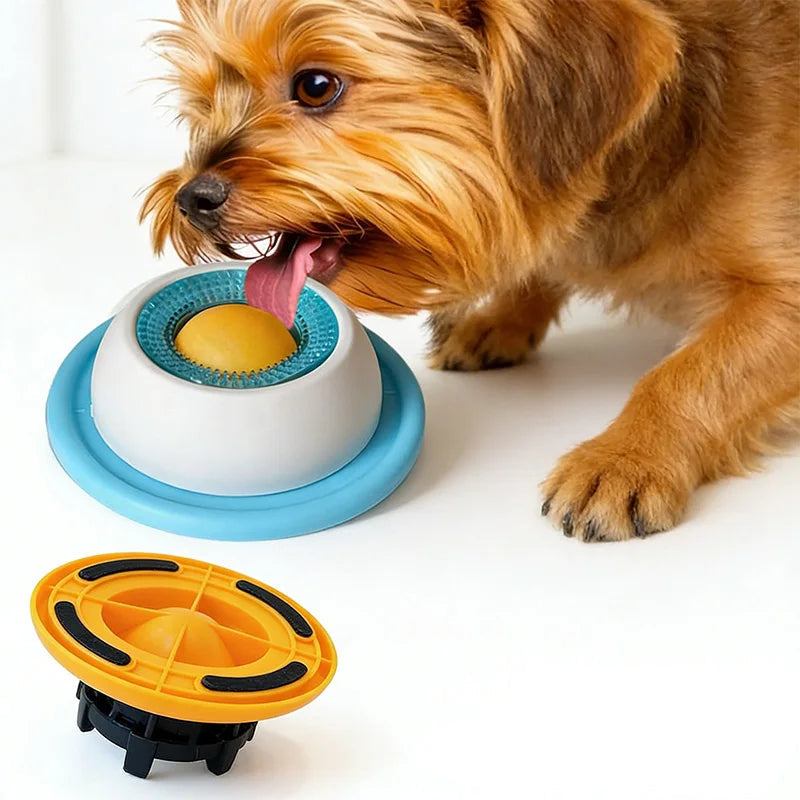 Textured Lick Mat for Cats and Dogs with Grip Base All Vera Mart