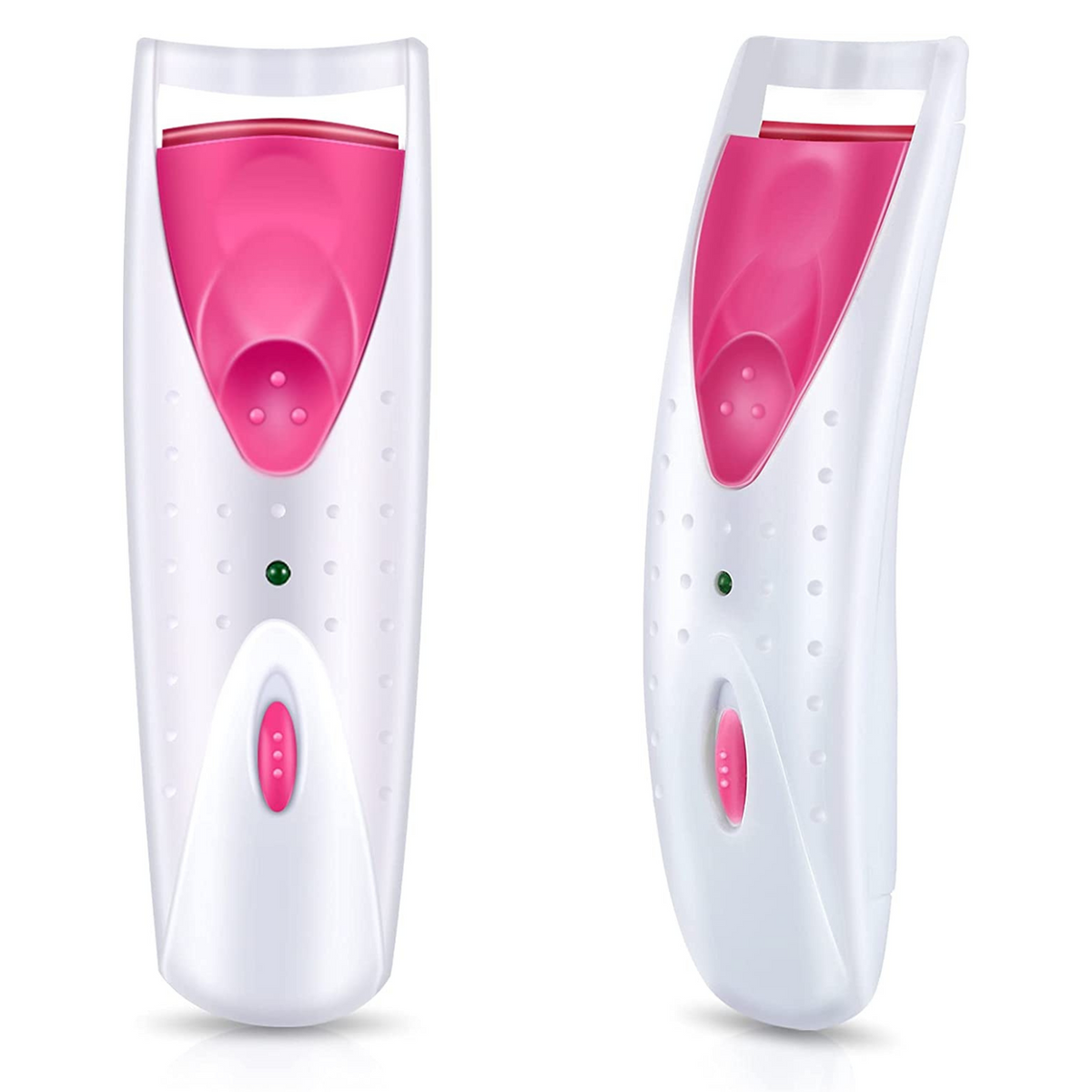 Heated Eyelash Curler with Silicone Pad and Battery Power, Fast Heat-Up All Vera Mart
