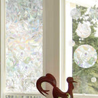 Static Cling Rainbow Window Film with UV Ray Blocking and Heat Control All Vera Mart