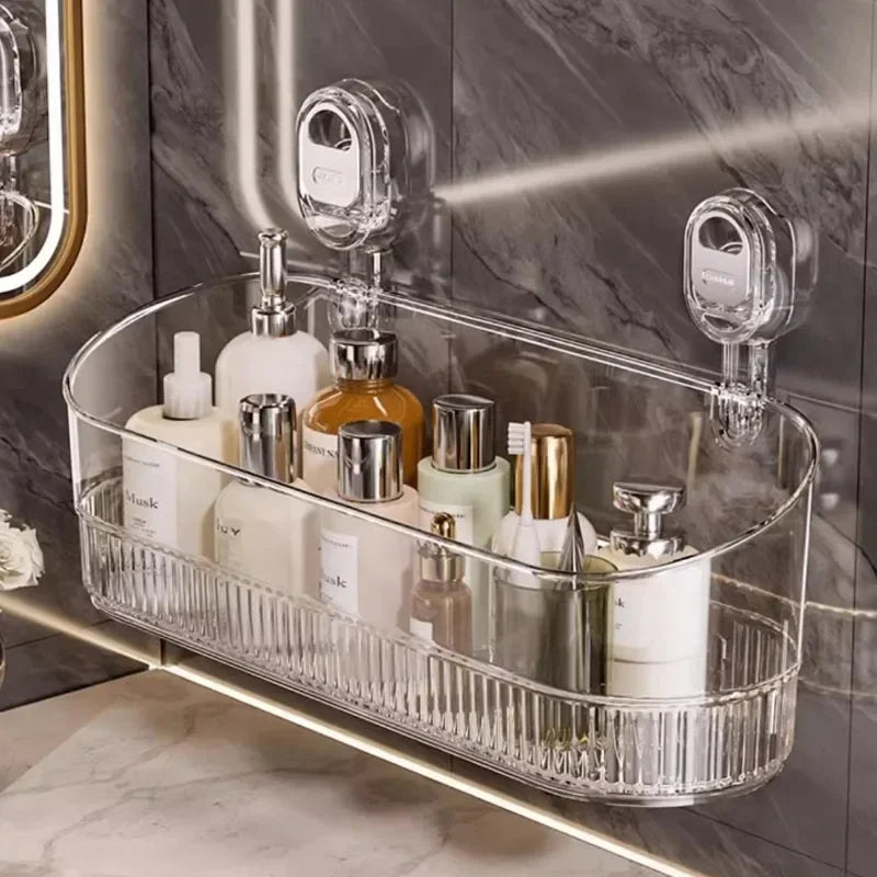 Shower Bottle Organizer with Suction Cup Wall Mount and 11-Pound Capacity All Vera Mart