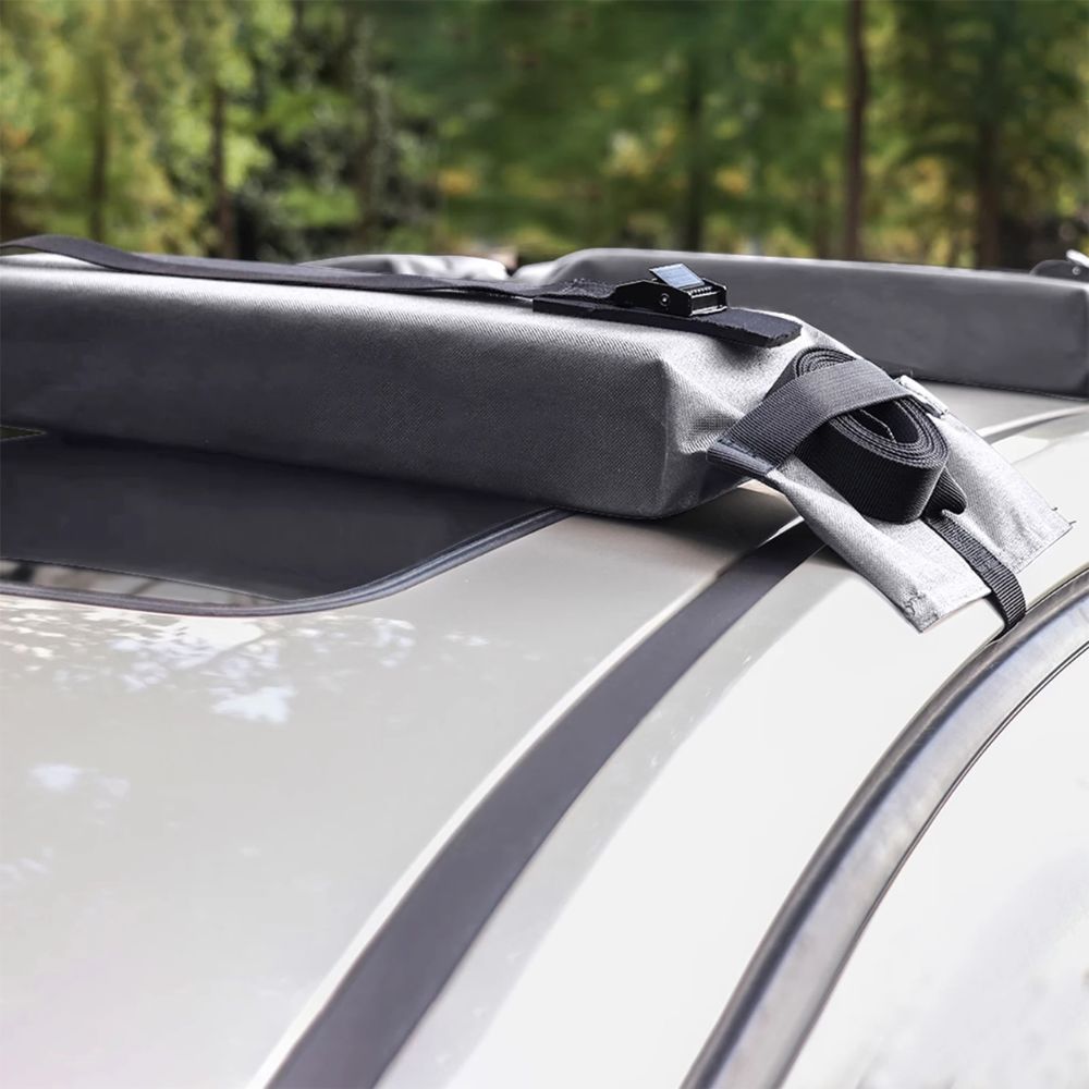 Foam Roof Rack Pads with Quick Release Straps for Kayaks and Surfboards All Vera Mart
