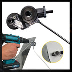 Metal Sheet Cutter Attachment with Safety Guard for Electric Drills, 3mm Capacity All Vera Mart