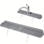 Faucet Splash Guard with Drainage Channels and Non-Slip Base All Vera Mart