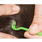 Plastic Tick Removal Tool Set with Three Clip Sizes for Pets and People All Vera Mart