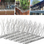 Stainless Steel Bird Spikes with Three-Hole Mounting and Bendable Design All Vera Mart