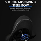 Oversized Bike Saddle with Dual Spring Suspension and Ventilation Channels All Vera Mart