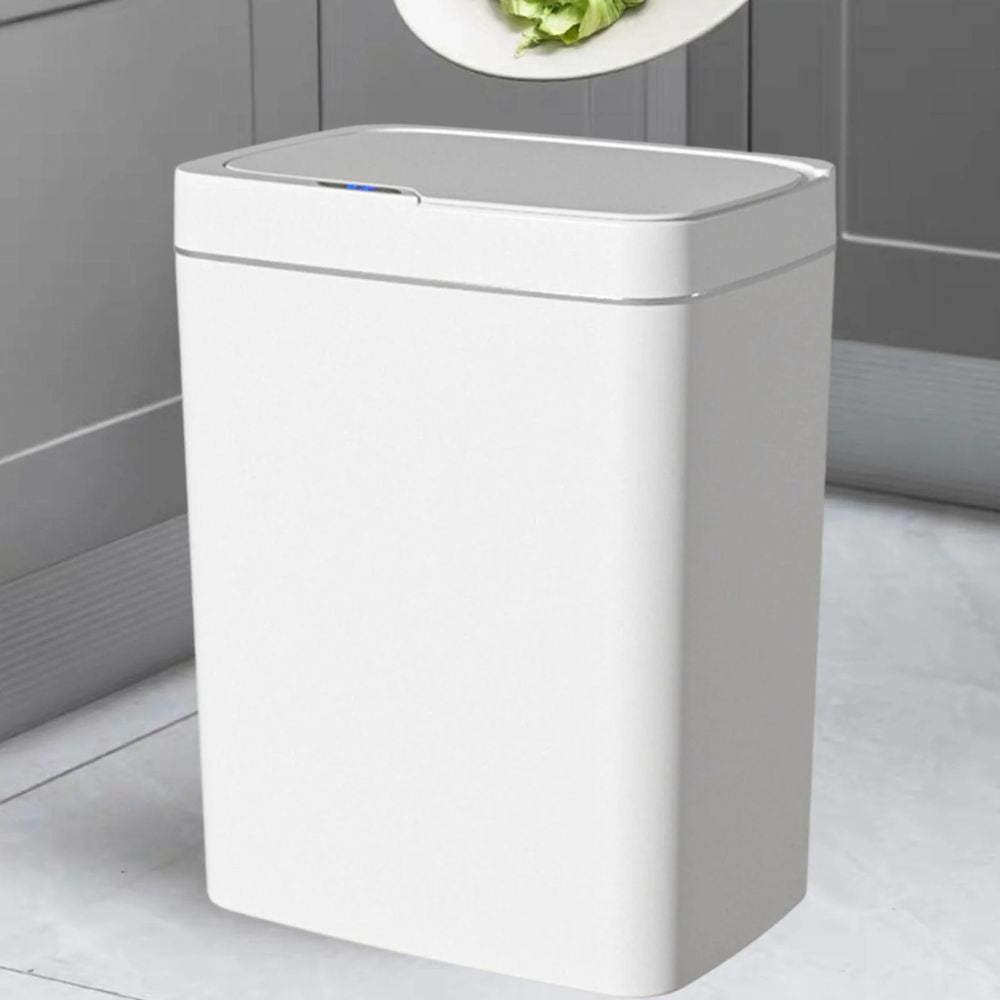 Motion Sensor Trash Can with Automatic Lid and Bagging System, IPX5 Waterproof All Vera Mart