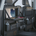 Back Seat Organizer with Foldable Tray and Tablet Holder, Multiple Storage Pockets All Vera Mart