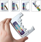 Digital Battery Tester for AA, AAA, C, D and 9V with Voltage Display All Vera Mart