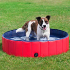 Collapsible Dog Bath Basin with Composite Fabric, 23-Inch Diameter All Vera Mart