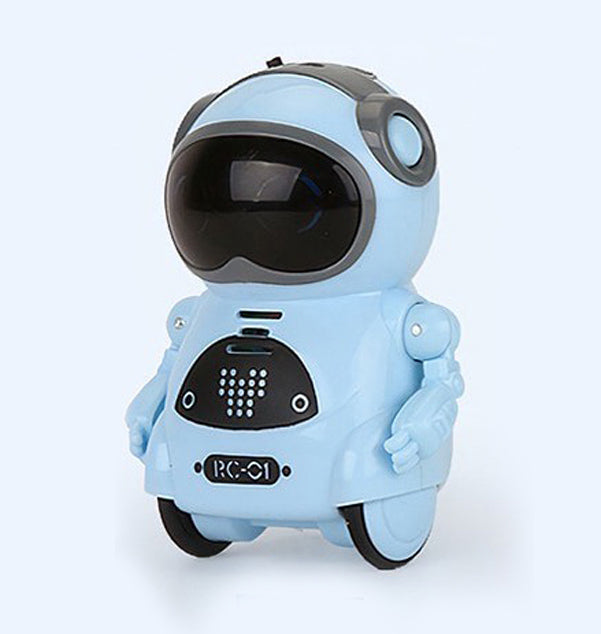 Interactive Voice Command Robot Toy with LED Eyes and Rotating Limbs All Vera Mart