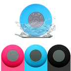 Waterproof Wireless Speaker with Suction Cup Mount and Hands-Free Calling, 10-Hour Battery All Vera Mart